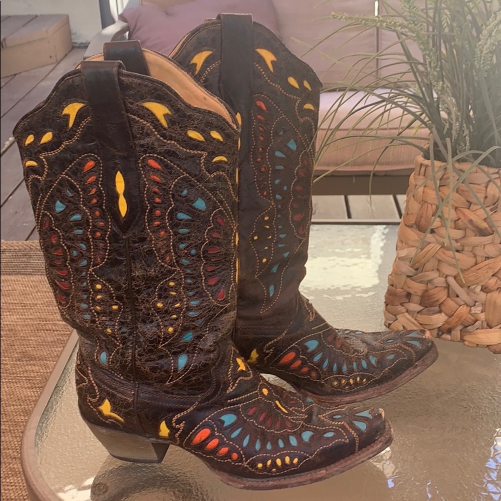 Corral Vintage Women’s Butterfly Cowboy Boot